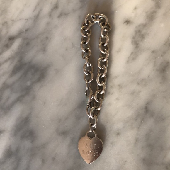 Tiffany & Co. Heart Tag Charm Bracelet - Picture 10 of 15